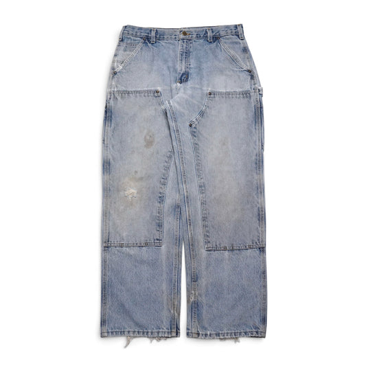 2000s Carhartt Double Knee "Denim" Size: 34W/31L