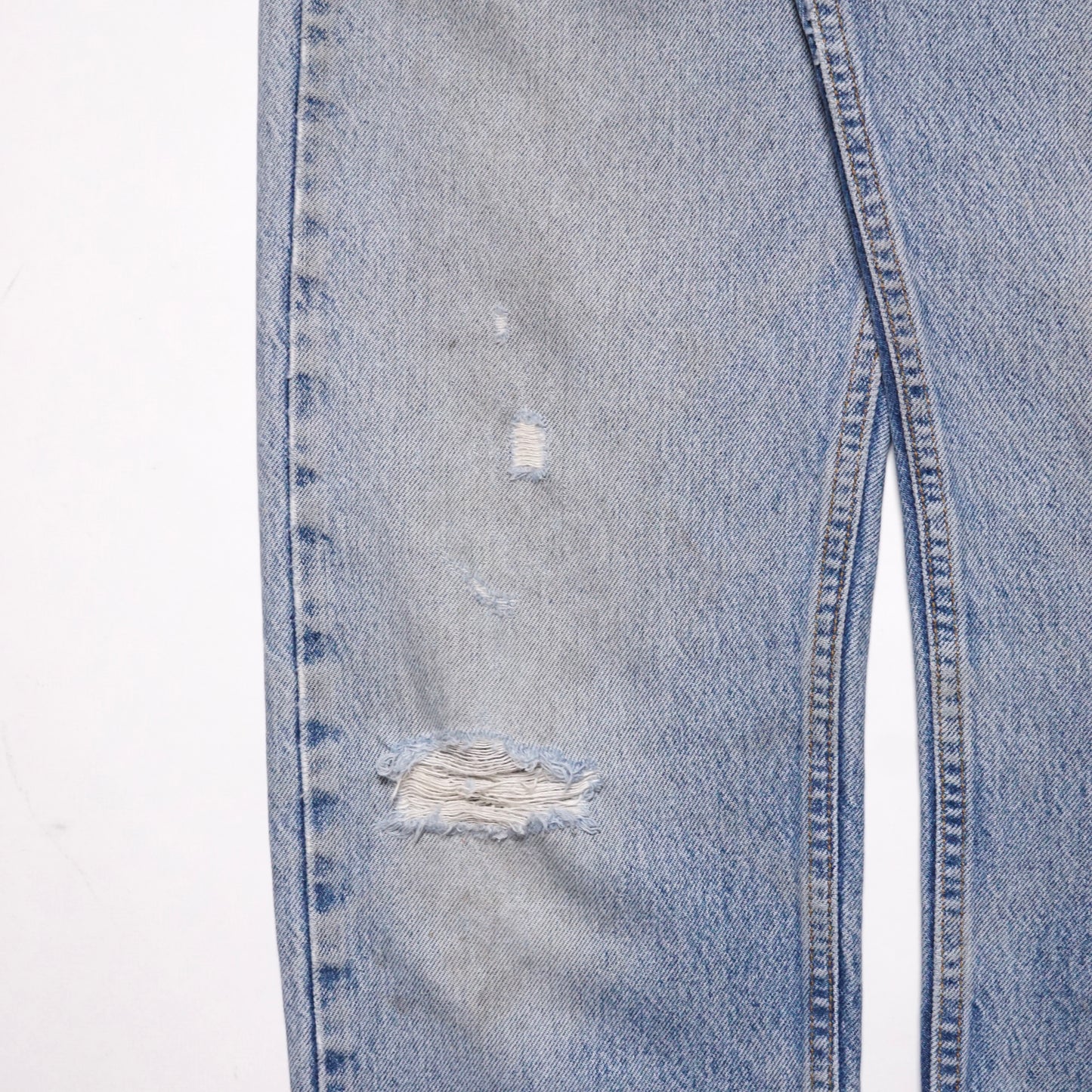 1990s Levi 505 Orange Tab "Light Wash" Size: 32W/35L