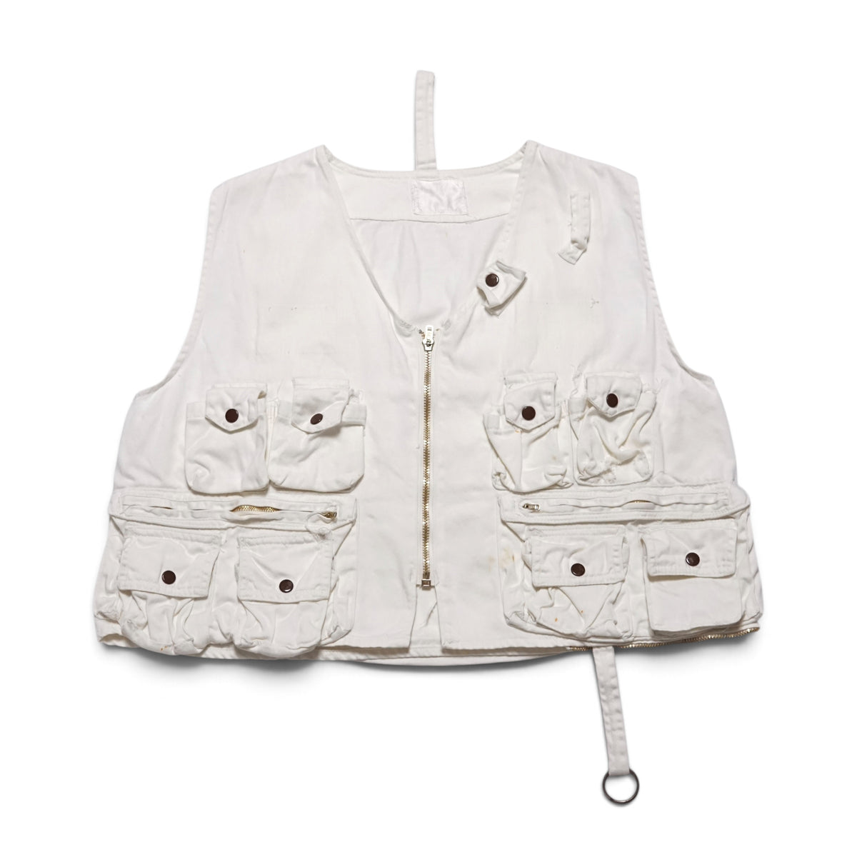 1970s Fishing Cargo Vest Size: M