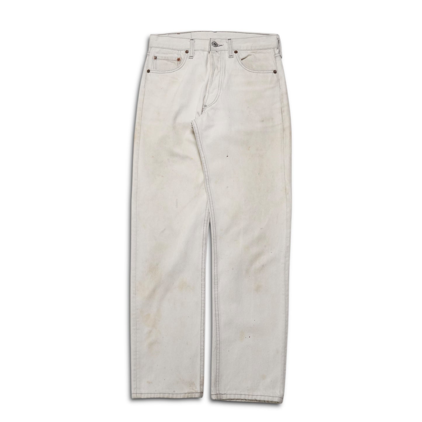 1980s Levi 501 "White" Size: 28W/30L