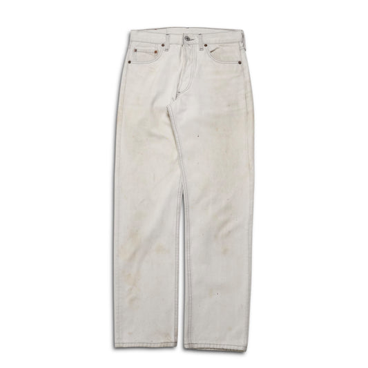 1980s Levi 501 "White" Size: 28W/30L
