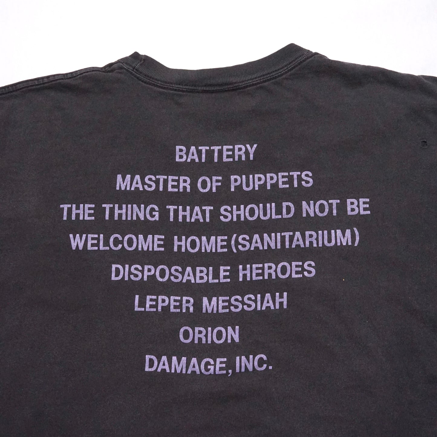 1990s Metallica "Master of Puppets" Size: XL