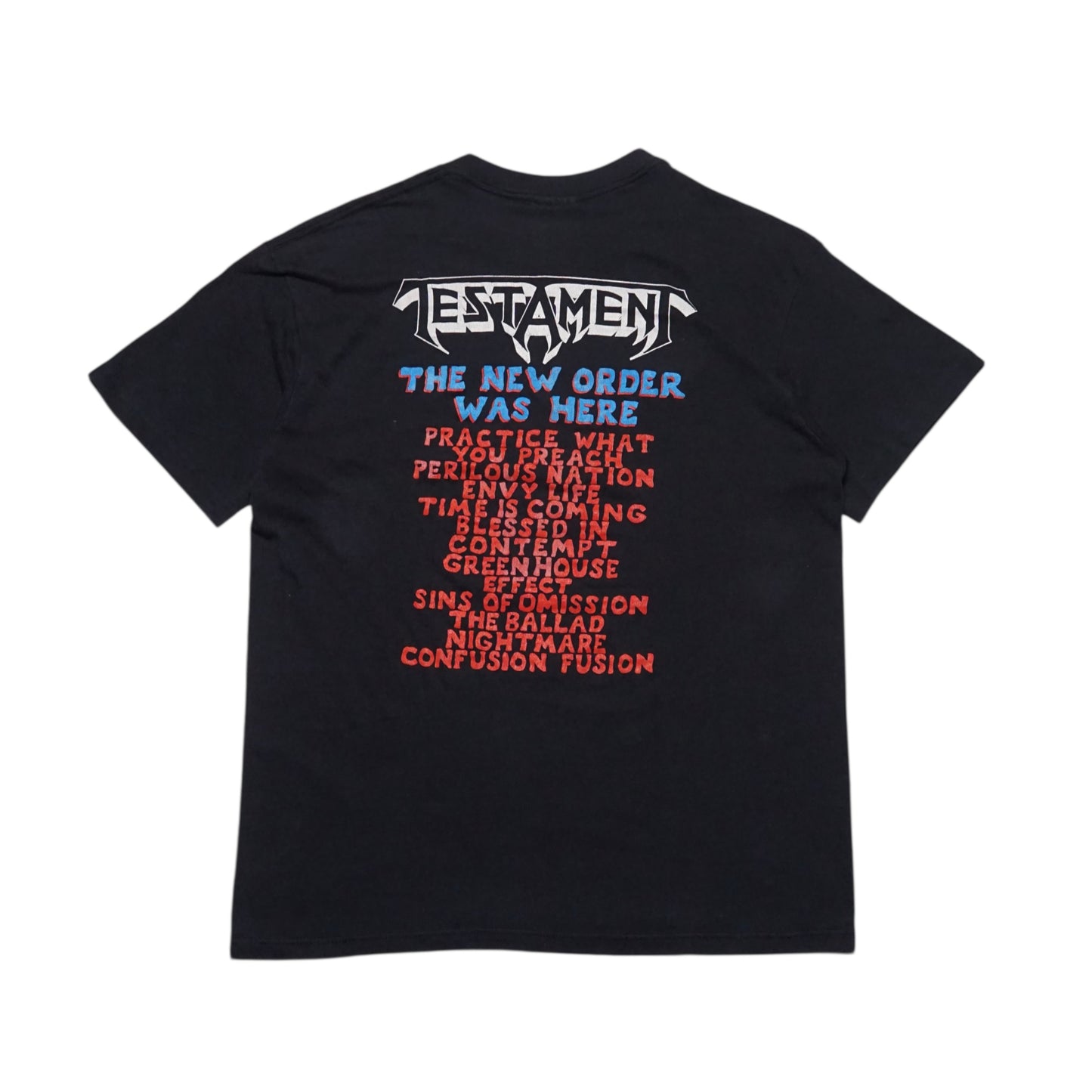 1980s Testament “Into The Pit” Size: M/L