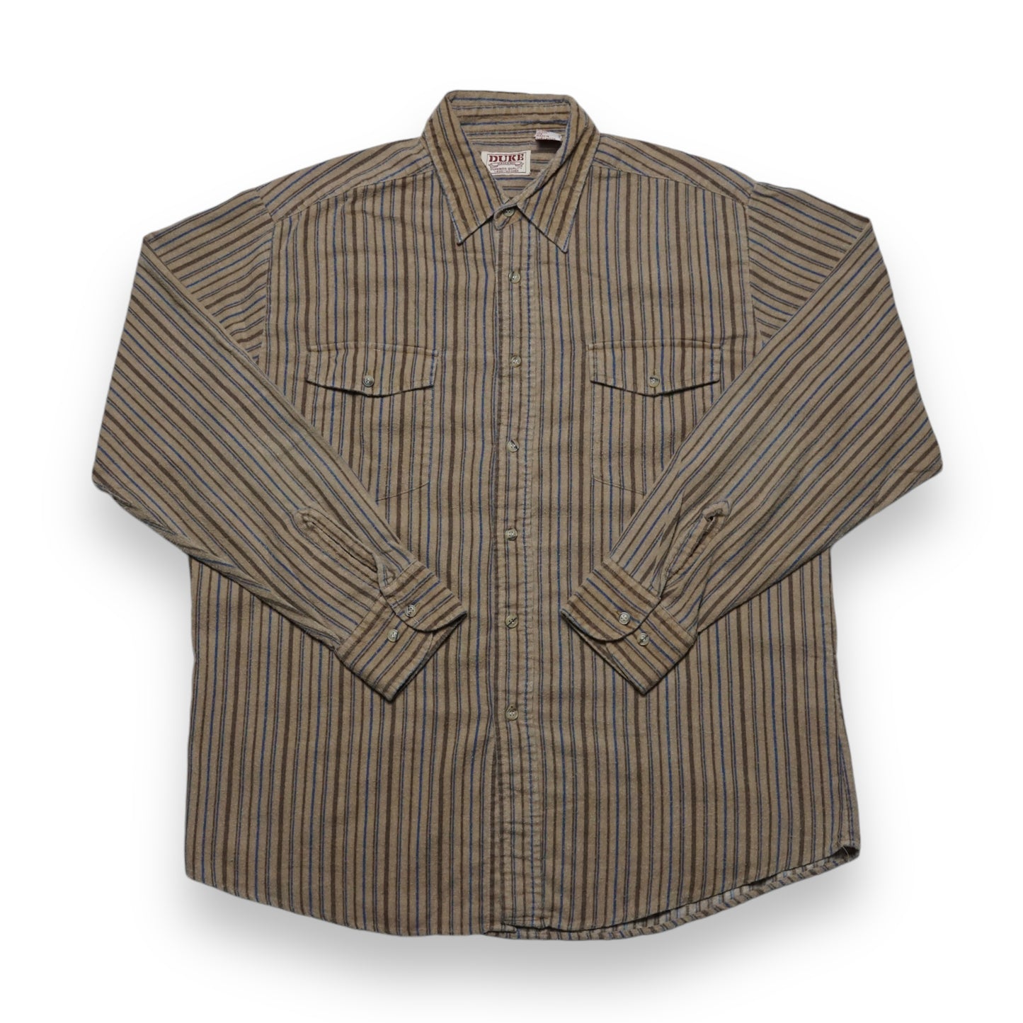 2000s Cotton Over Shirt "Brown" Size: L/XL
