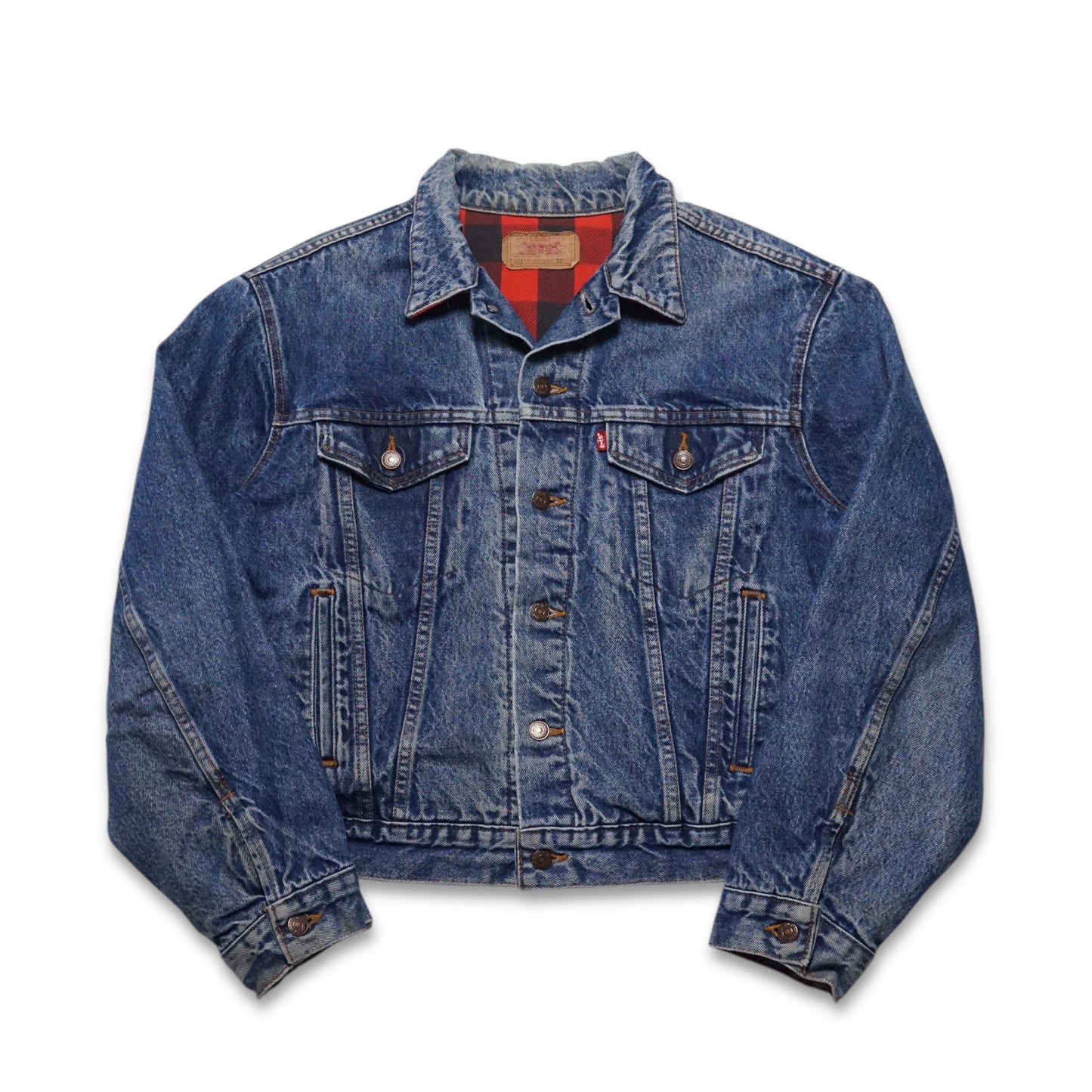 1980s Levi Type 3 Denim Jacket "Stone" Size: L/XL
