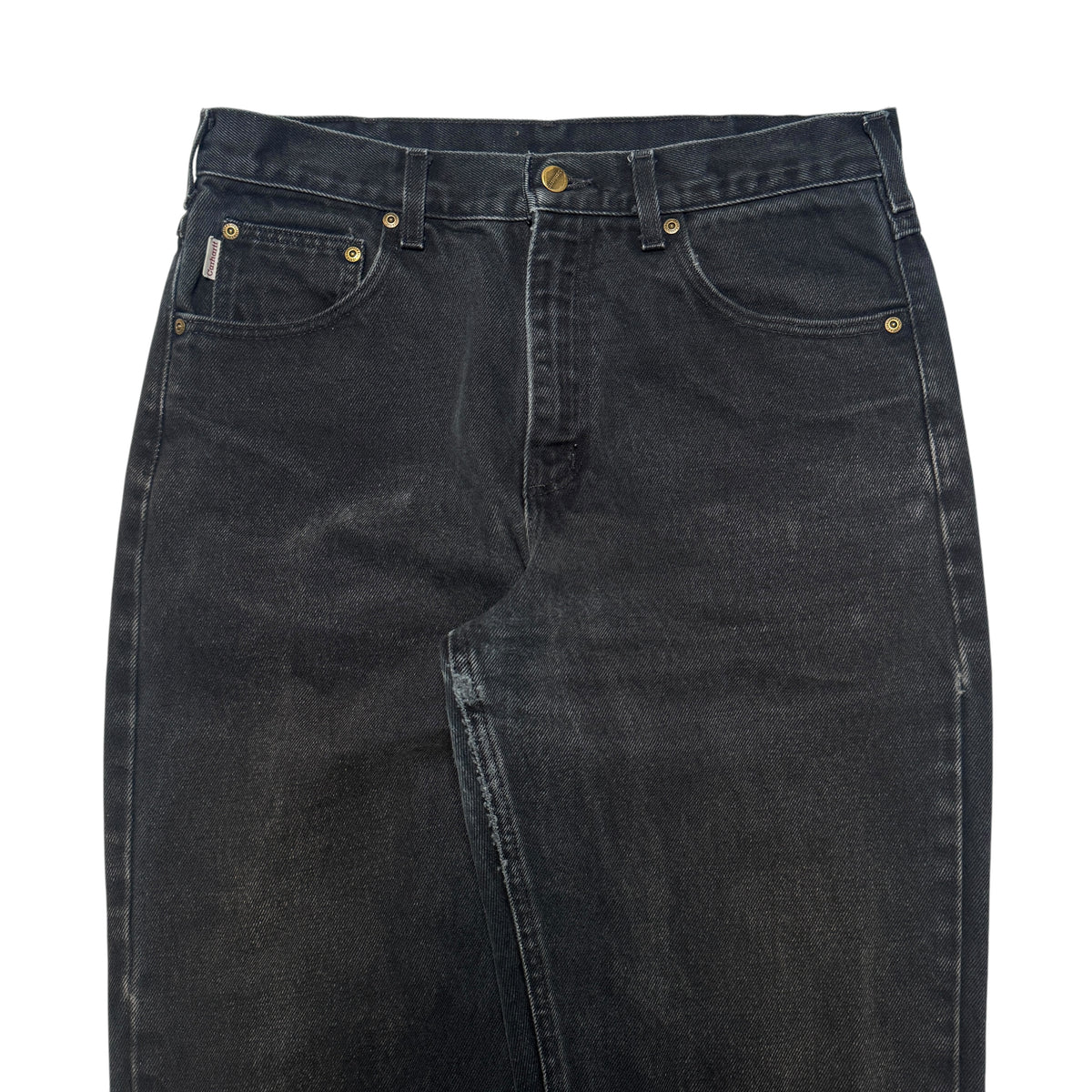 1990s Carhartt Denim "Black" Size: 33W/30L