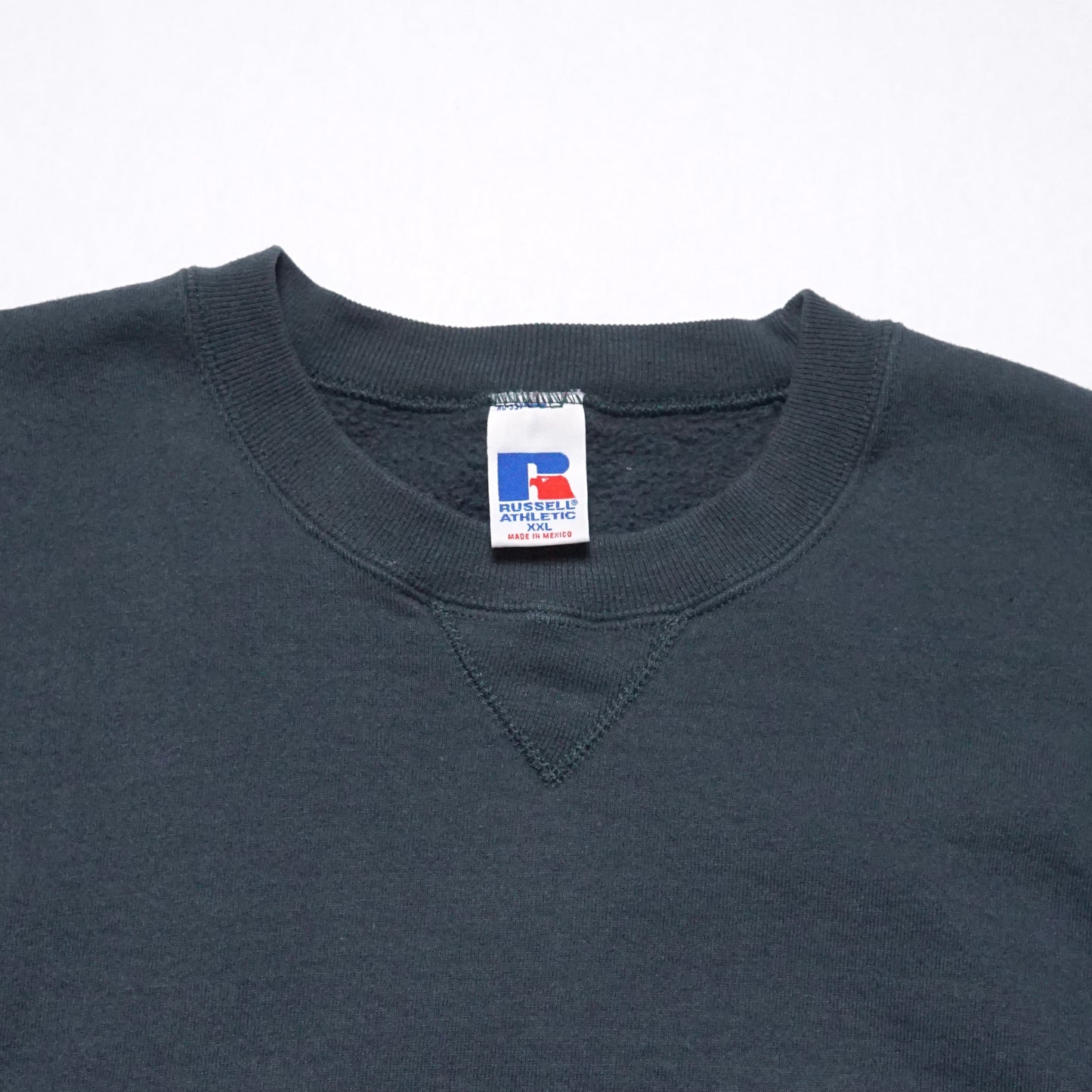 1990s Russell Athletic Sweatshirt "Pine" Size: XL/XXL