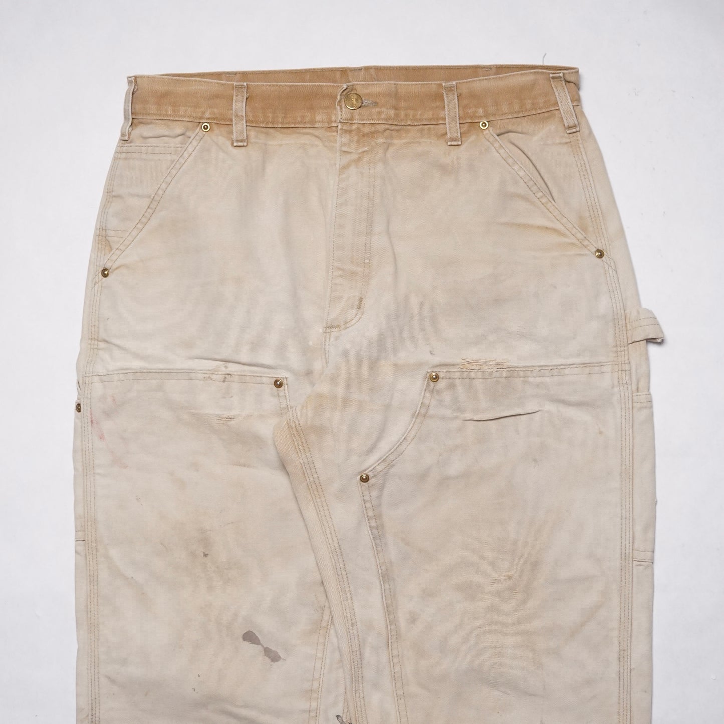 1990s Carhartt Double Knee "Sunfade" Size: 34W/33L