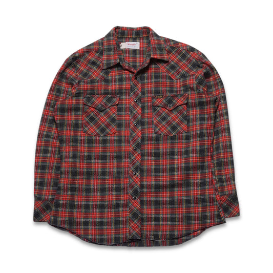 1980s Wrangler Cotton Flannel Size: M/L