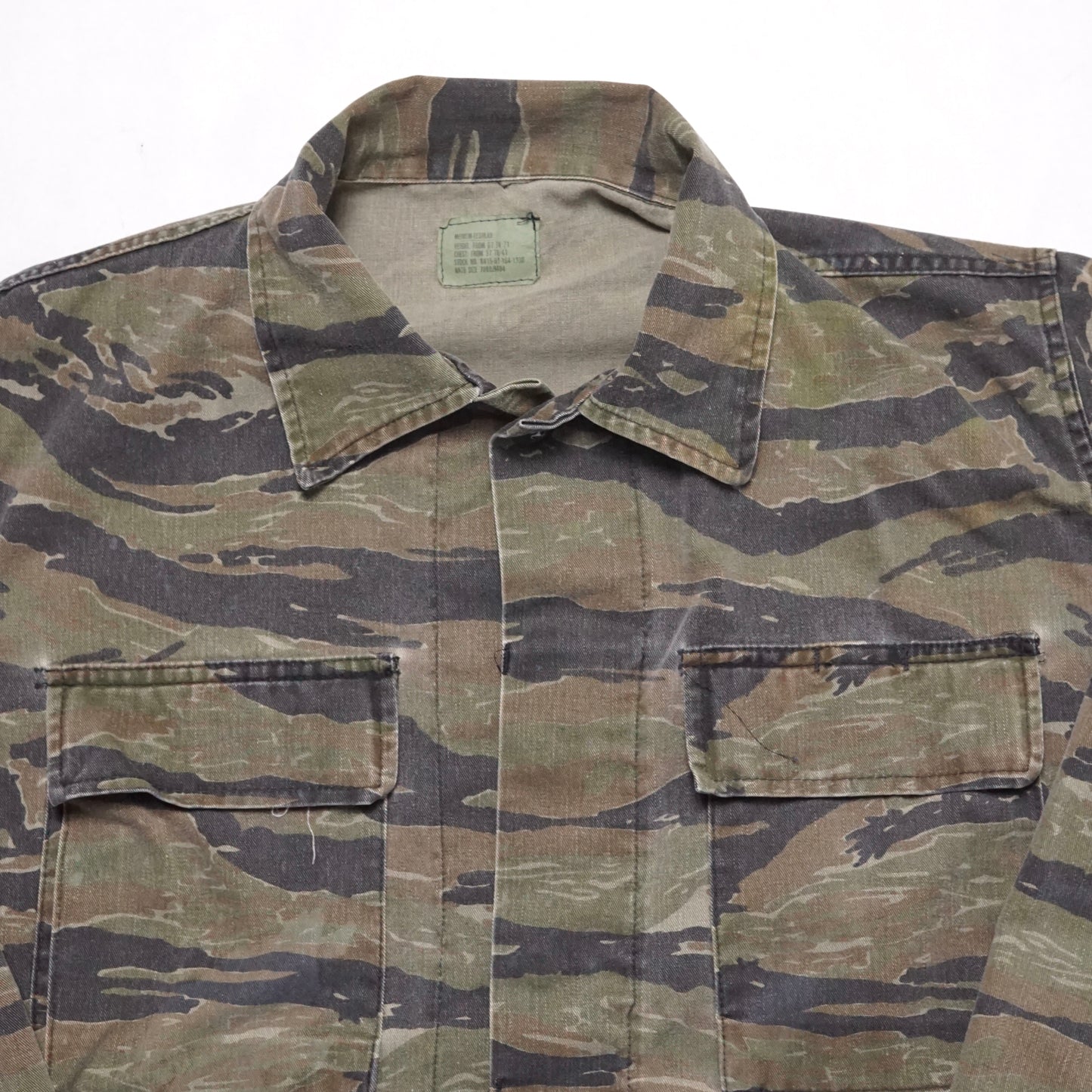 1990s Military Camo Over Shirt Size: M/L