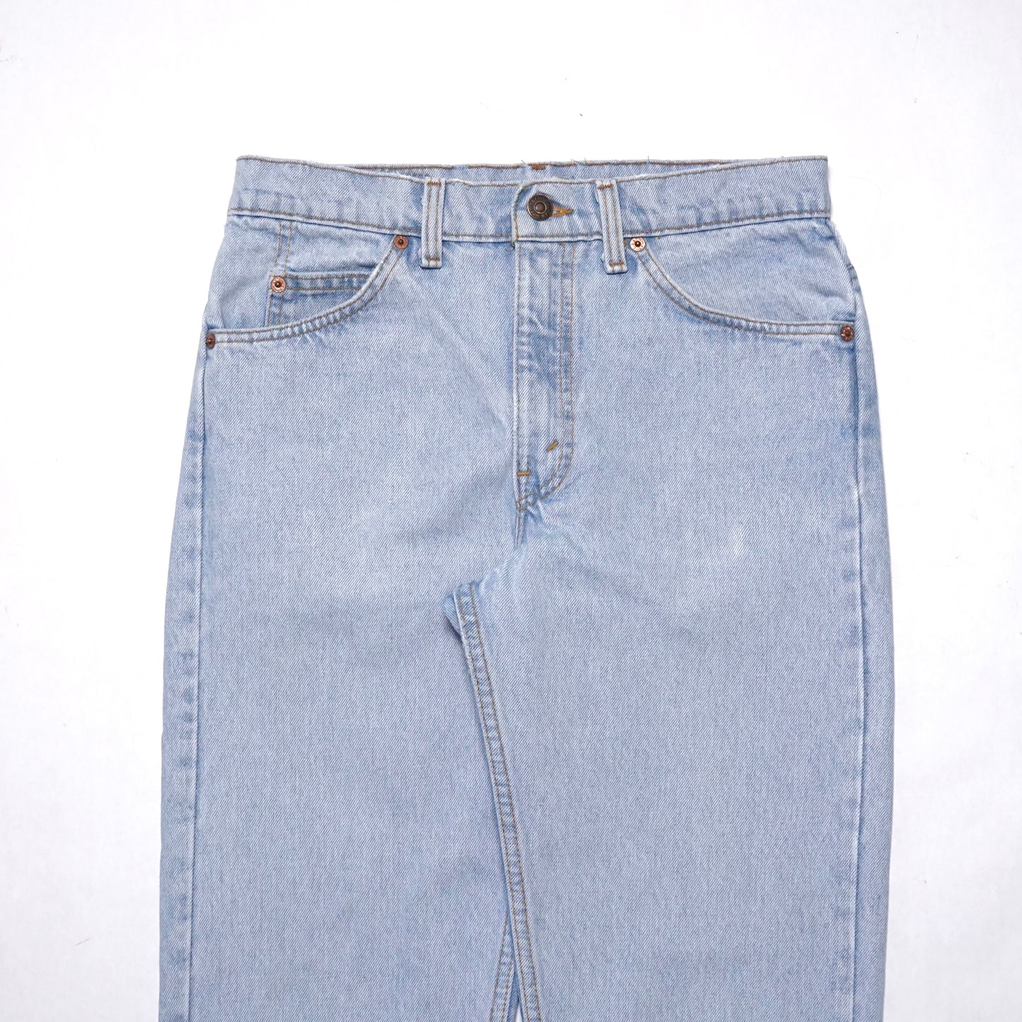 1990s Levi 505 Orange Tab "Light Wash" Size: 30W/31L