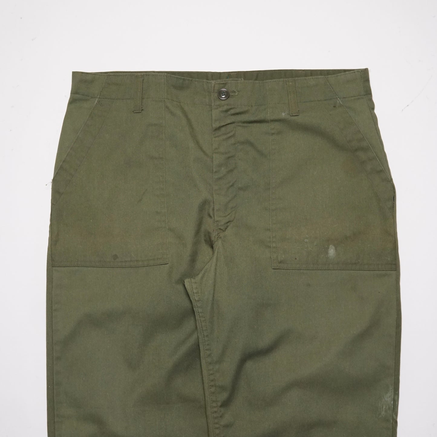 1970s Military OG-507 Fatigue Pant Size: 38W/30L