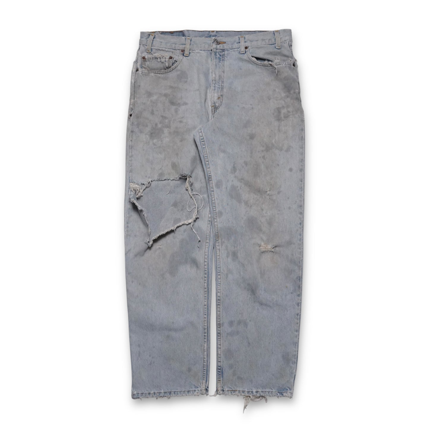 1990s Levi Denim "Thrashed" Size: 34W/30L