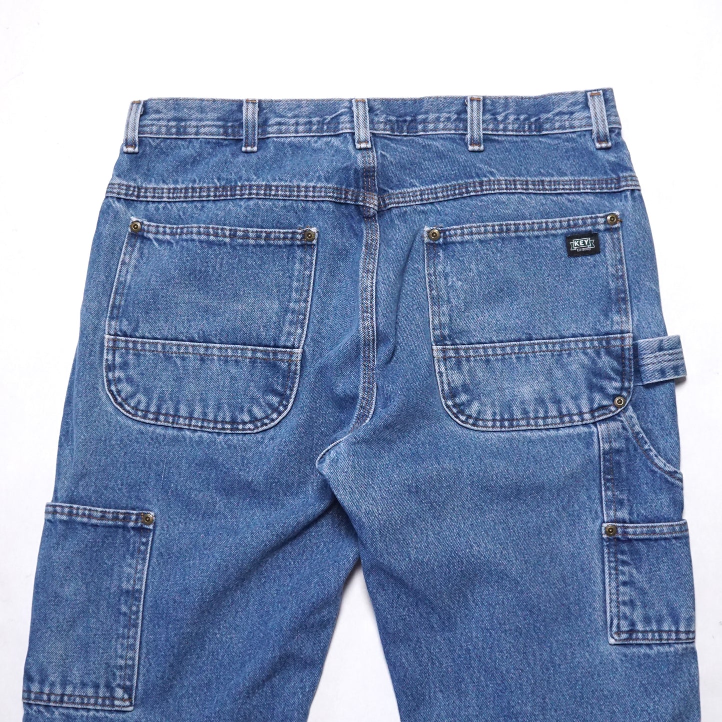2000s Key Double Knee "Denim" Size: 34W/33L