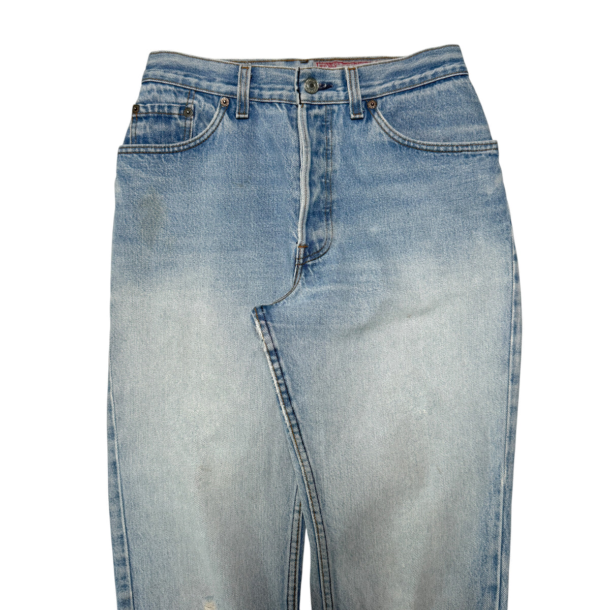 1980s Levi 501 "Light Wash" Size: 27W/30L