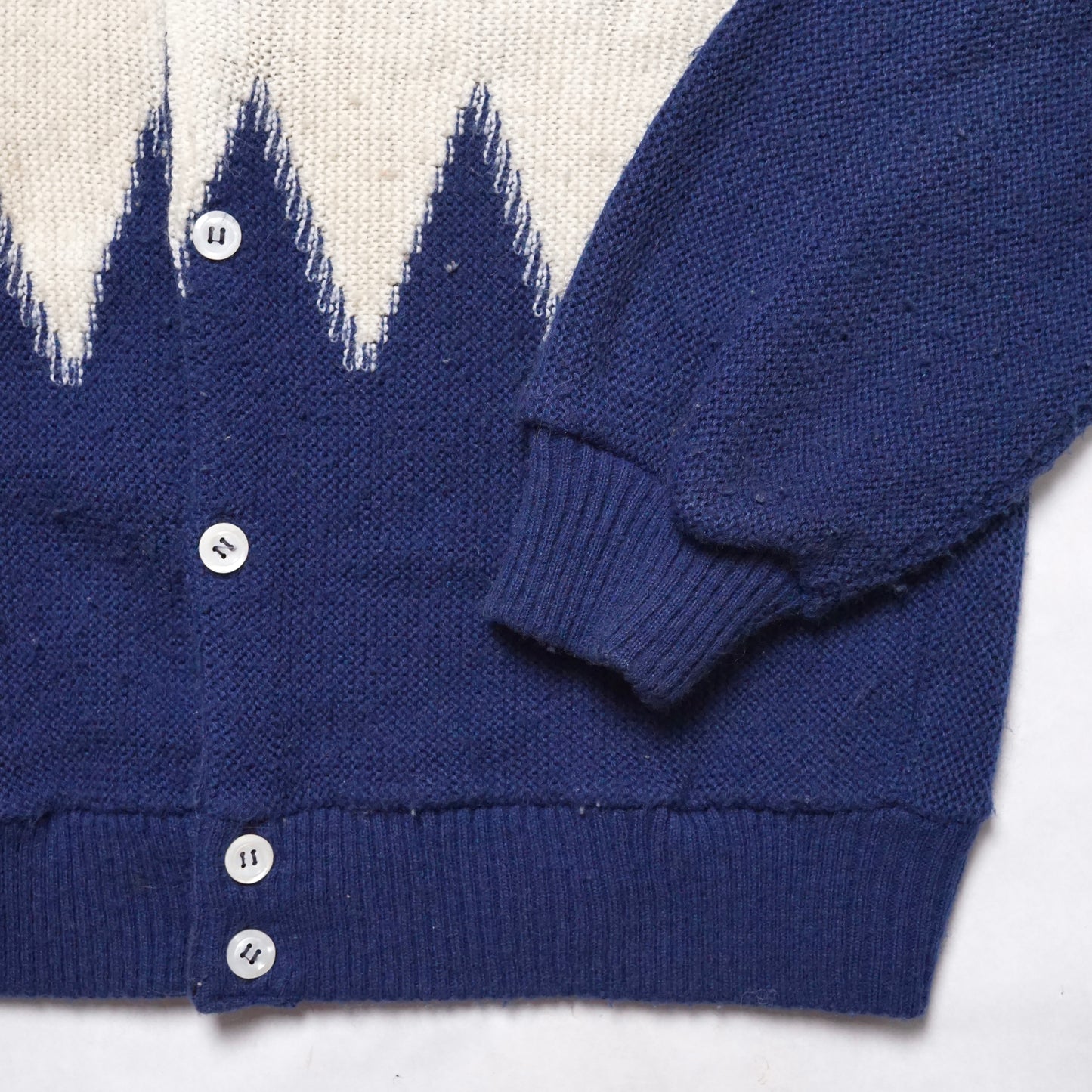 1960s Patterned Cardigan Size: M