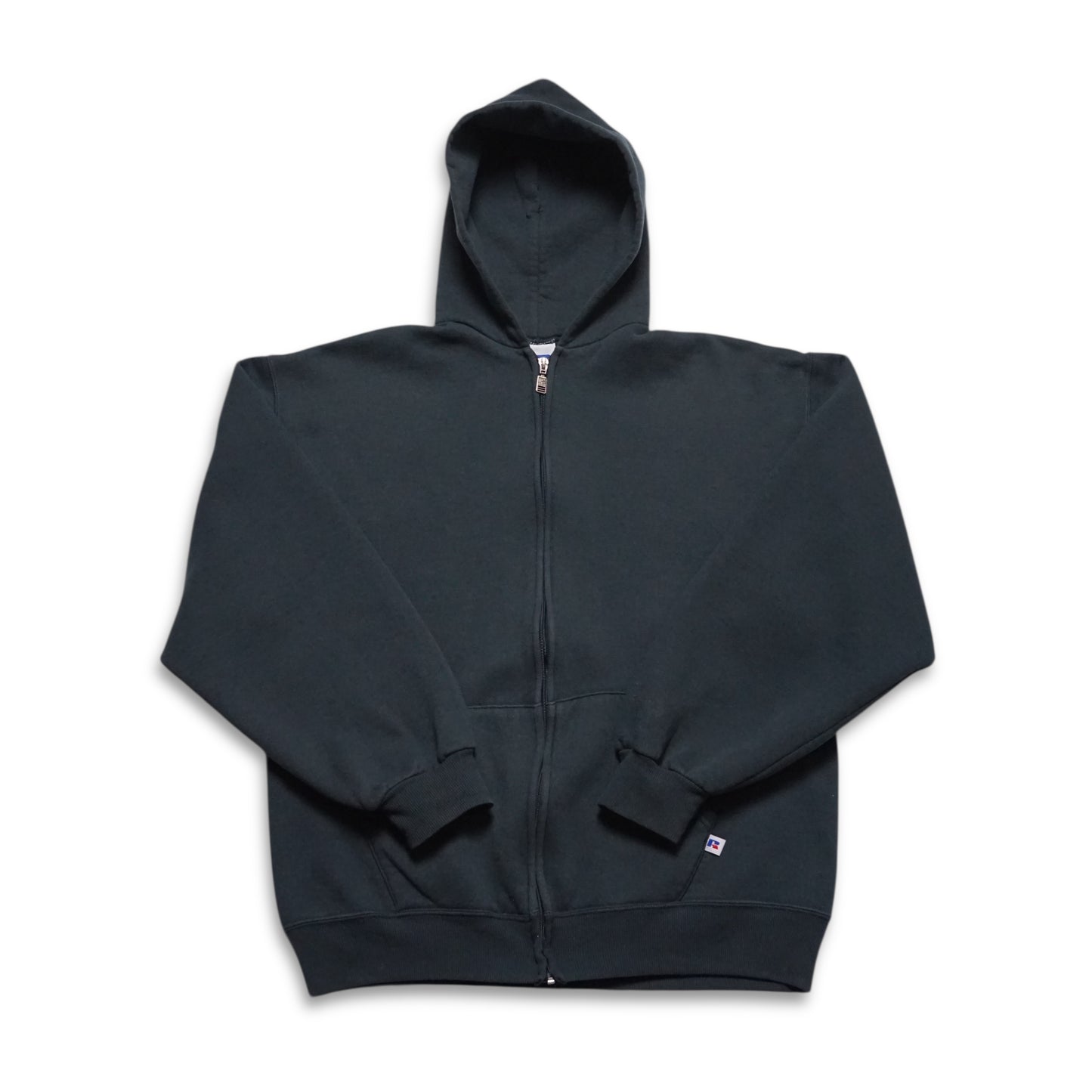 1990s Russell Athletic Zip Up "Sage" Size: M/L