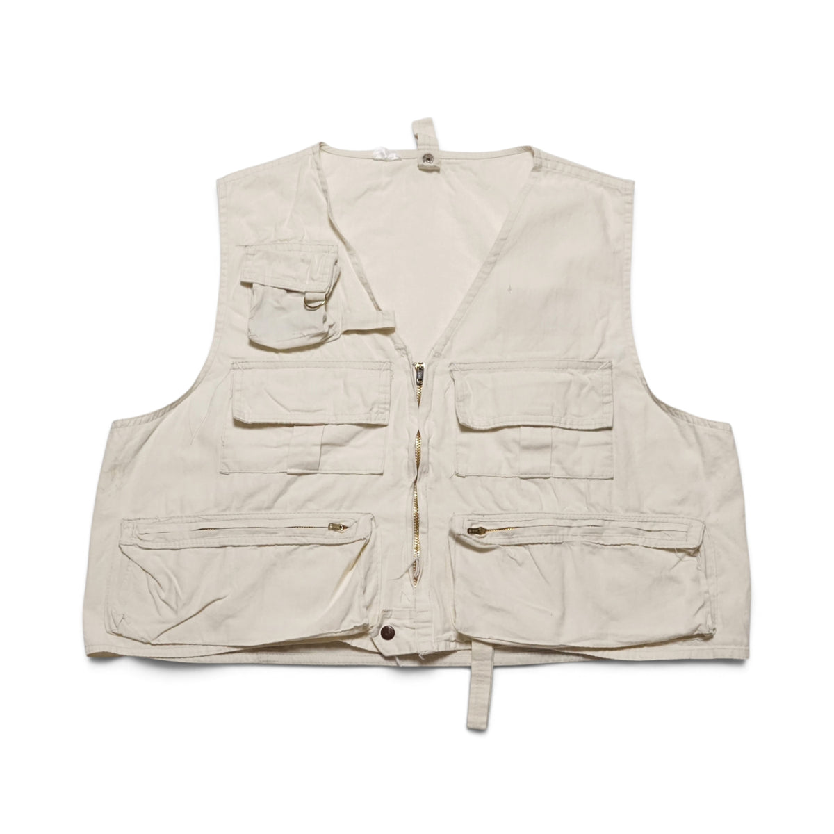 1970s Fishing Cargo Vest Size: M