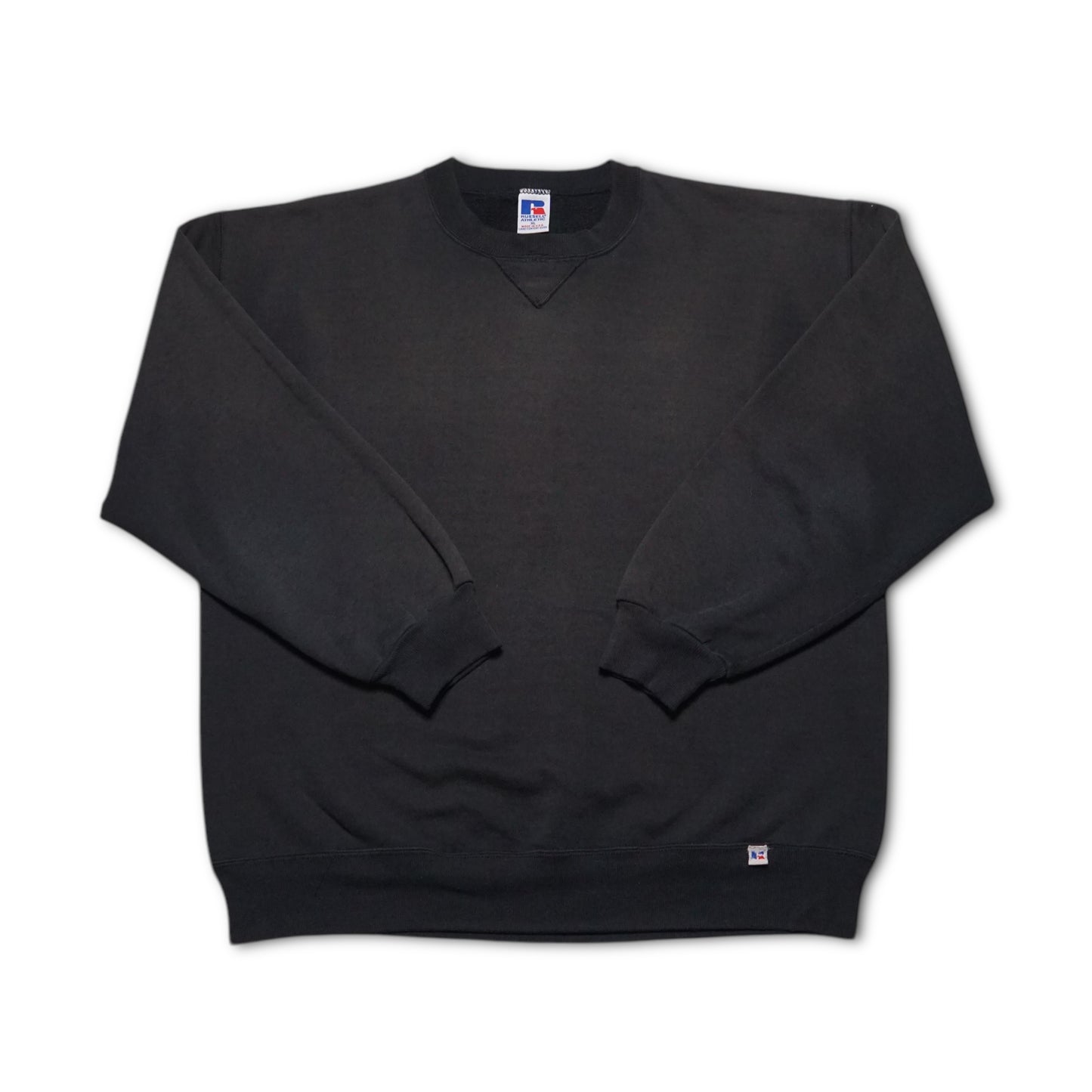 1990s Russell Athletic Sweatshirt "Sunfade" Size: L/XL
