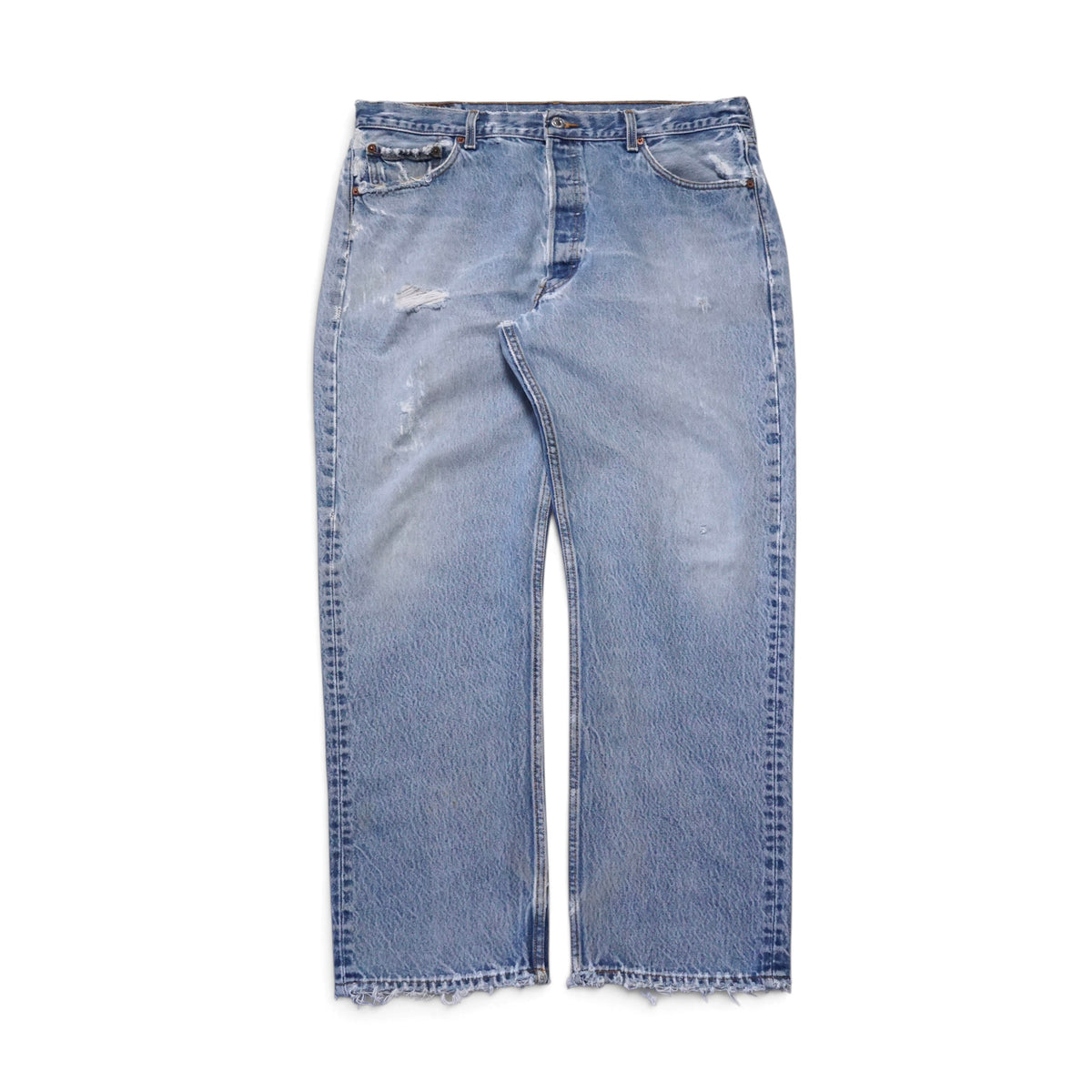2000s Levi 501 "Distressed" Size: 36W/29L