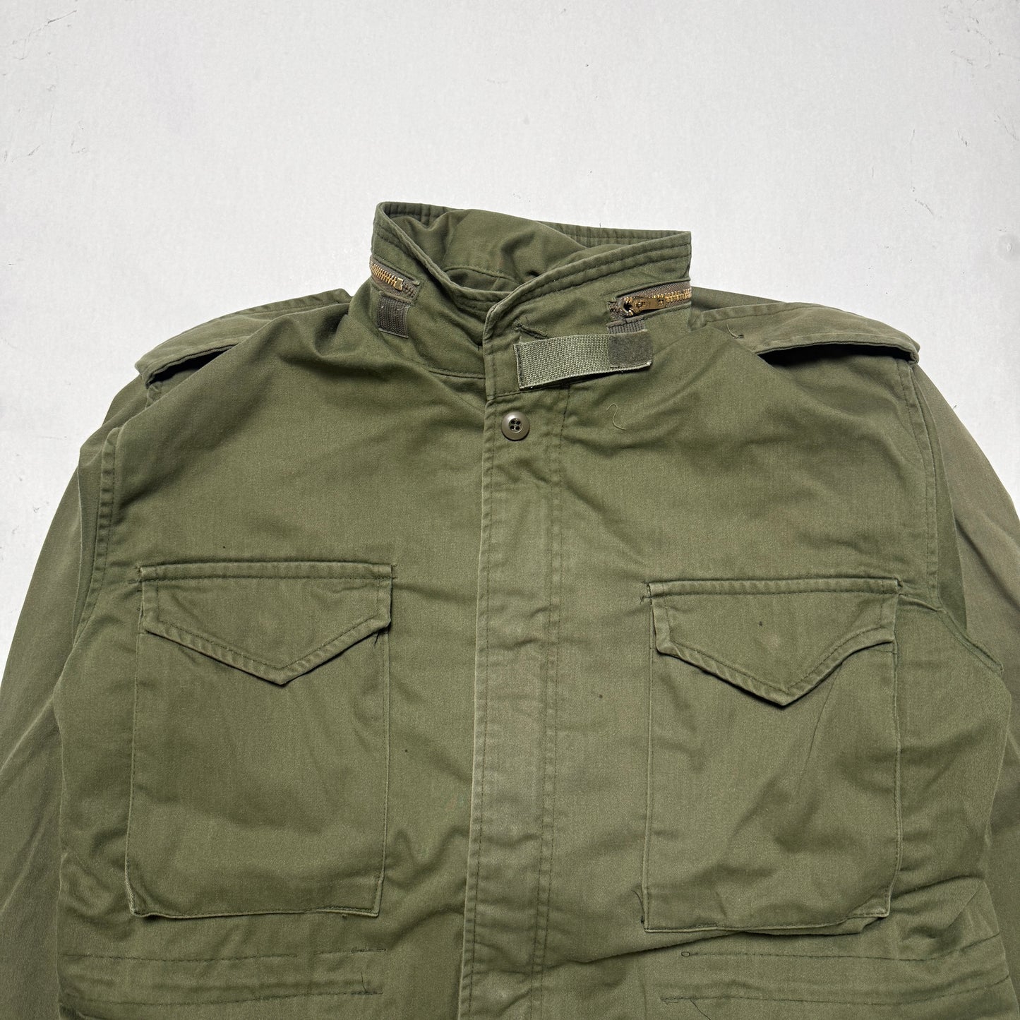1990s Military M-65 Field Jacket Size: L