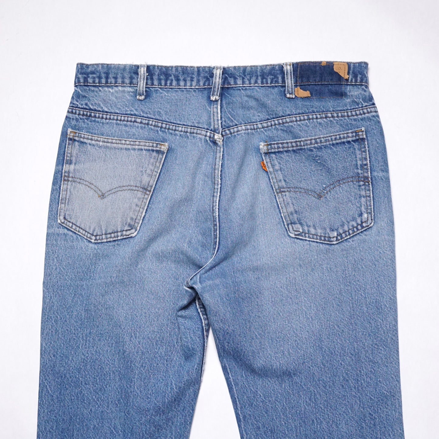 1980s Levi 517 Orange Tab "Distressed" Size: 36W/34L