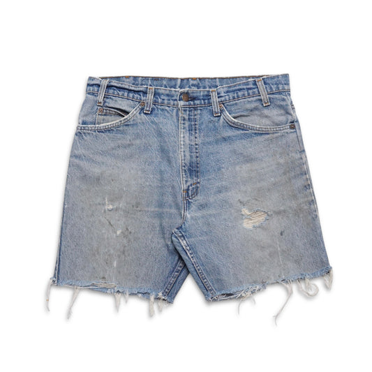 1980s Levi Orange Tab Denim Short Size: 34W