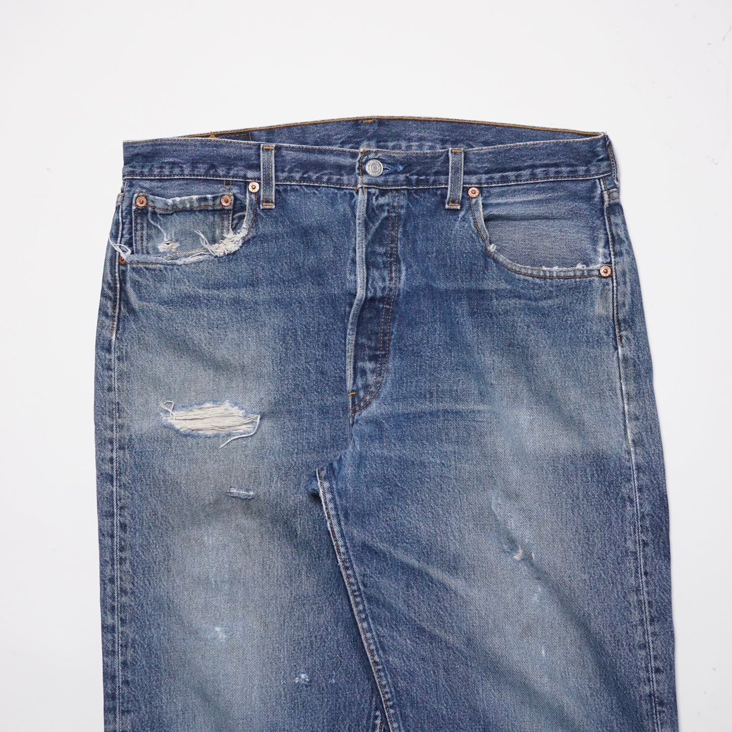 1990s Levi 501 “Indigo” Size: 35W/32L