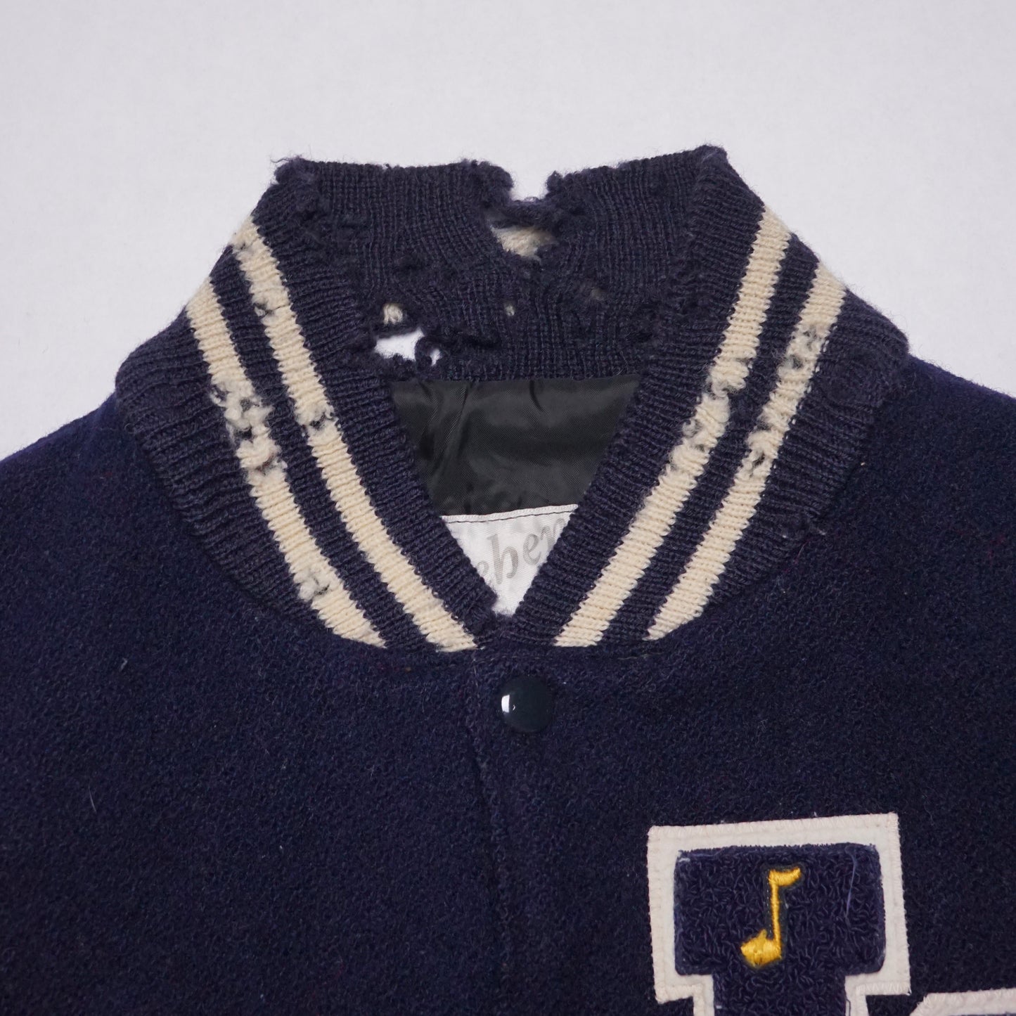 1990s Varsity Letterman Jacket "Lakers" Size: M