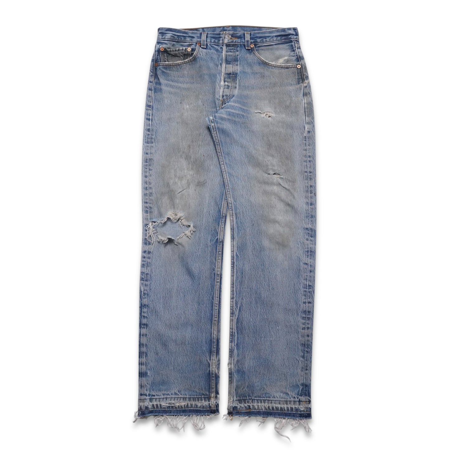1990s Levi 501 "Thrashed" Size: 31W/32L