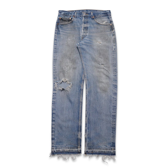 1990s Levi 501 "Thrashed" Size: 31W/32L
