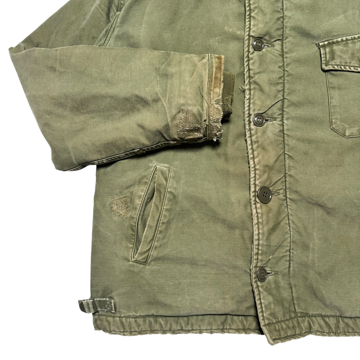 1960s Military A-2 Deck Jacket Size: XL