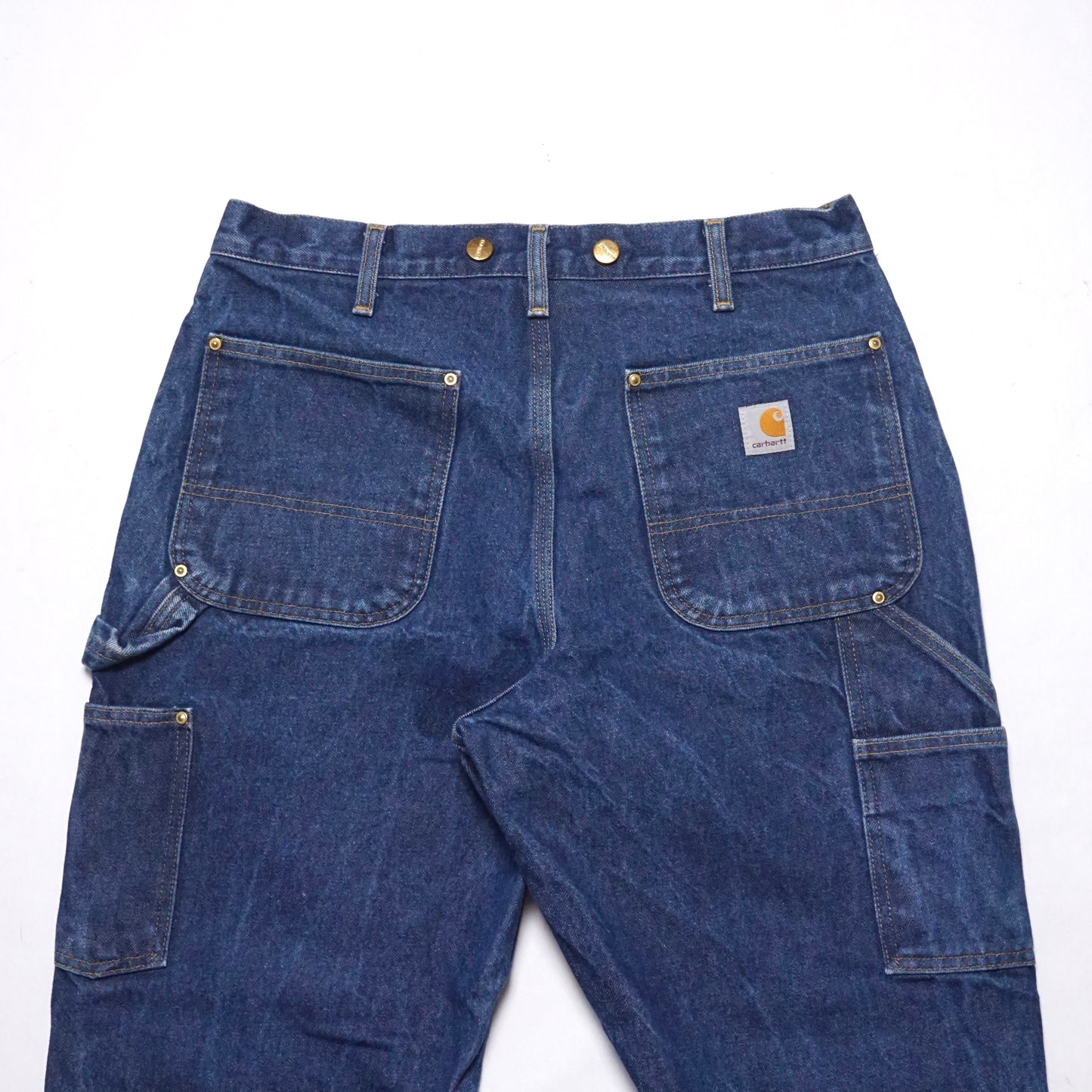 2000s Carhartt Double Knee "Denim" Size: 33W/30L