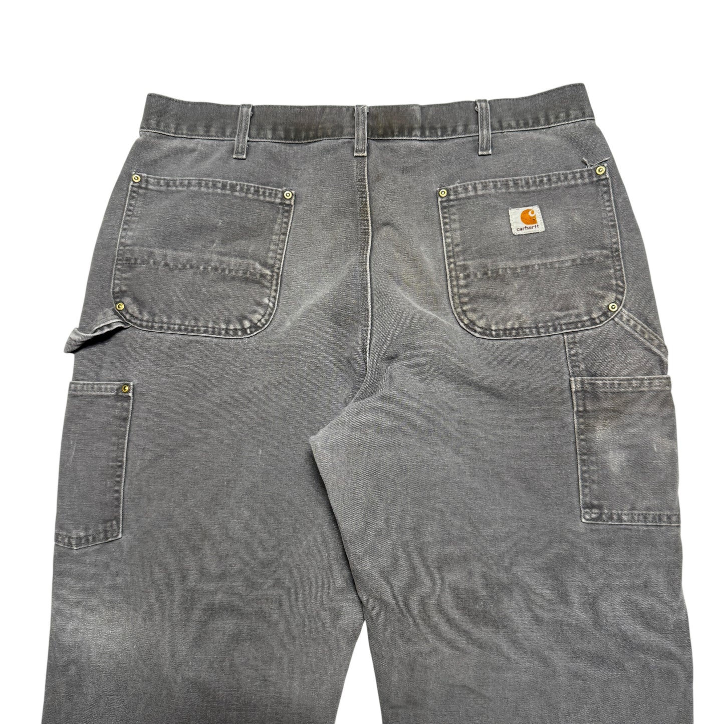 2000s Carhartt Double Knee "Grey" Size:36W/32L