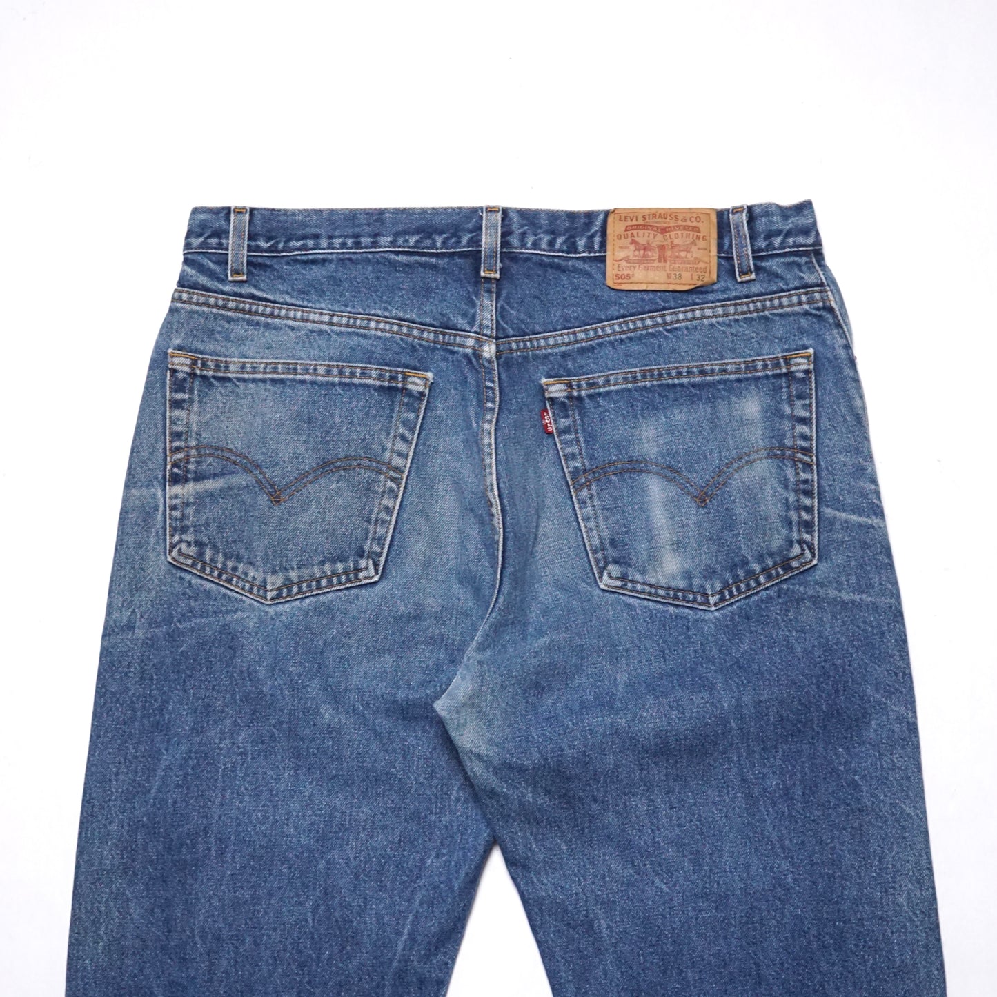 1990s Levi 505 "Sand" Size: 37W/32L