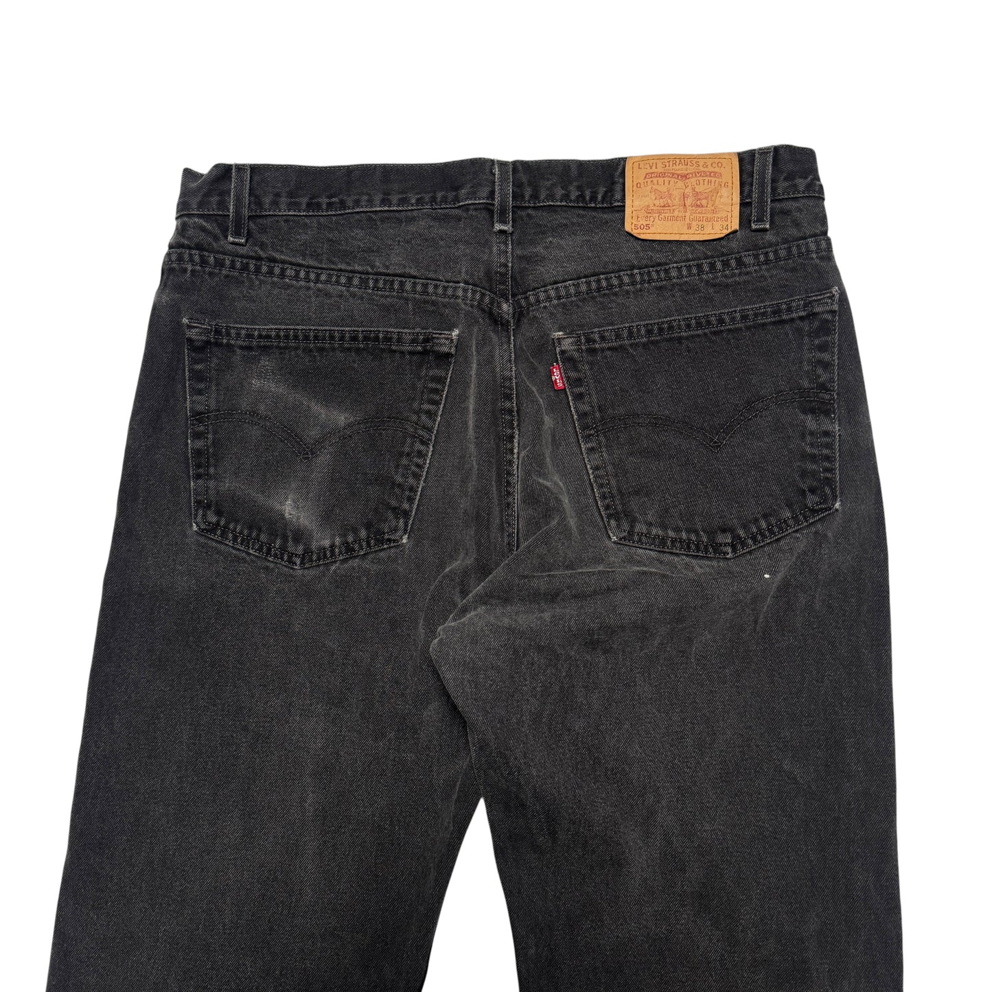 1990s Levi 505 "Black" Size: 38W/35L