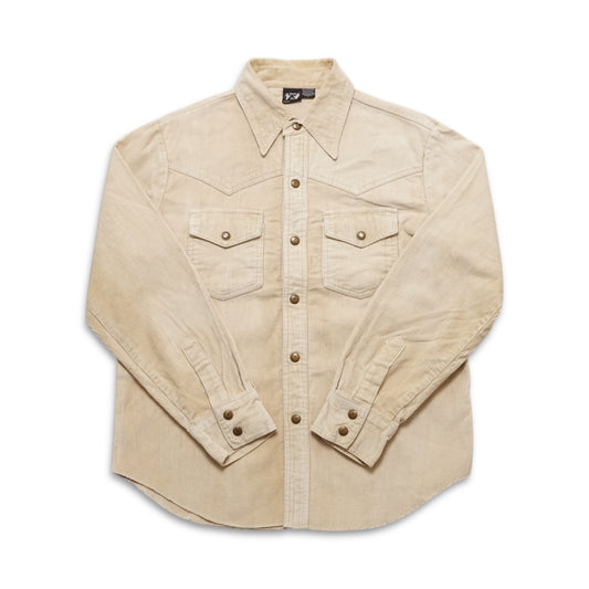 1970s Sears Corduroy Over Shirt Size: M
