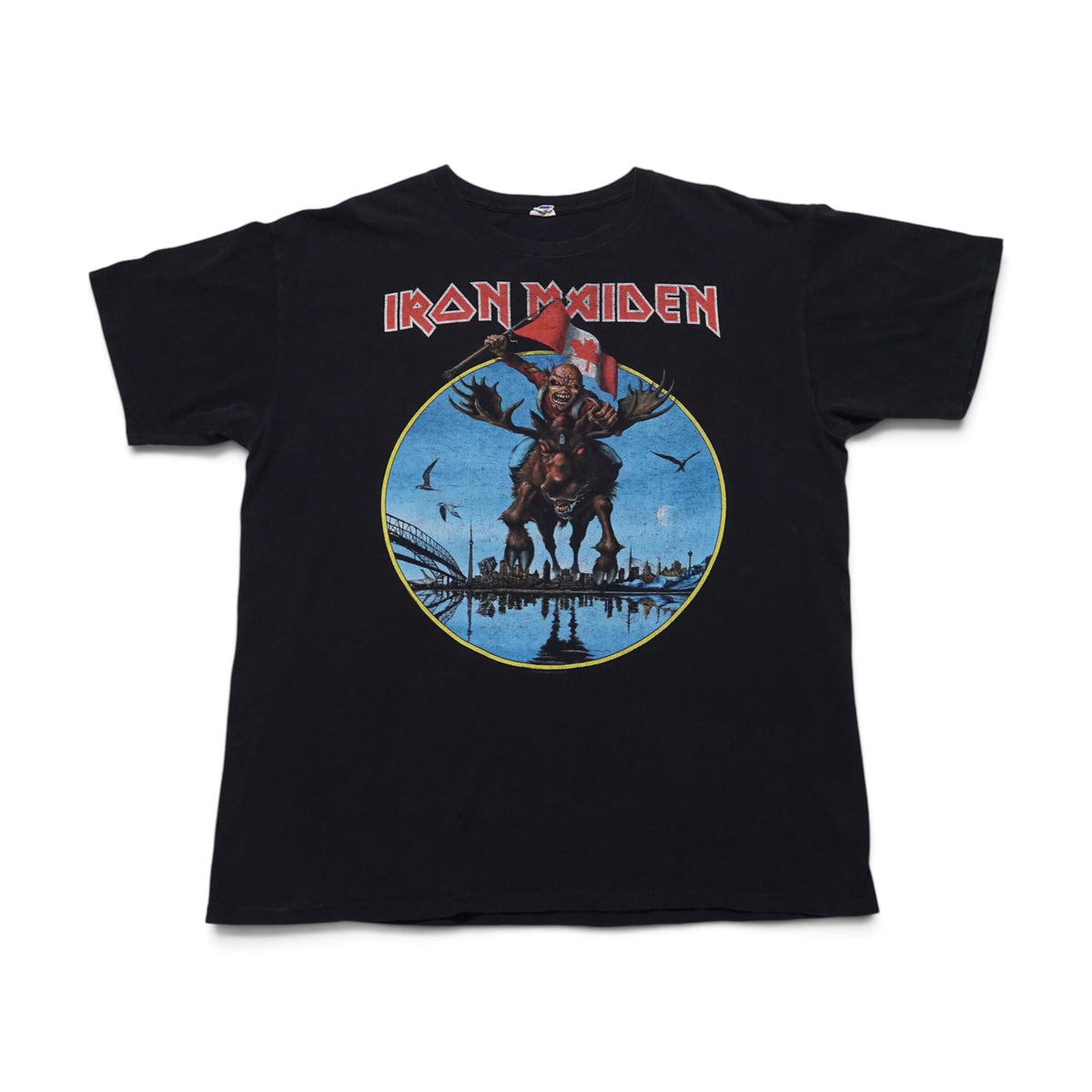 2000s Iron Maiden "Faded" Size: XL