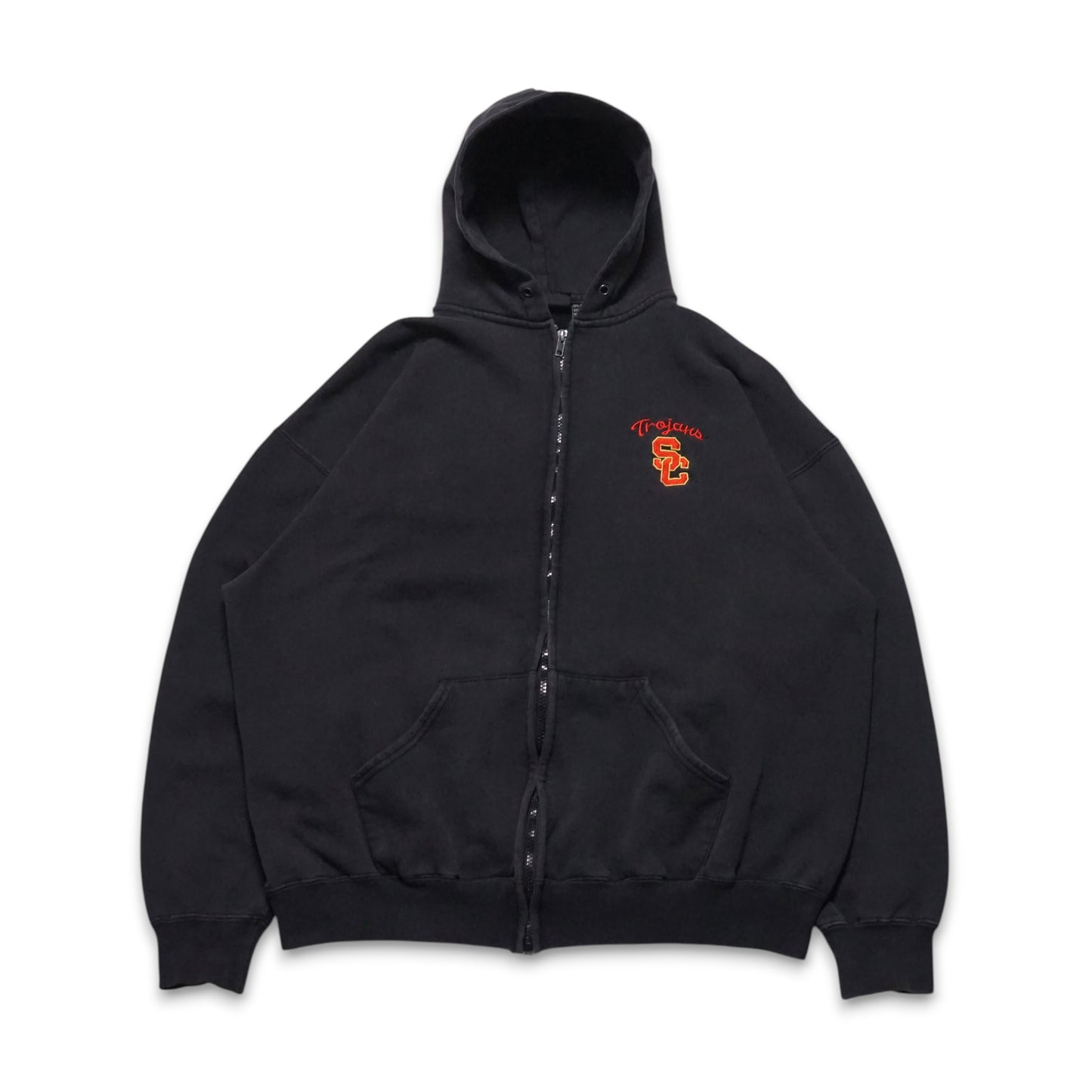 1990s Trogans Zip Up "Faded" Size: L/XL