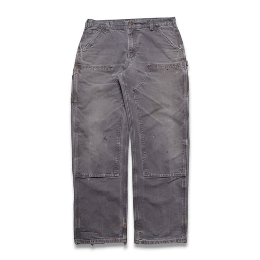 2000s Carhartt Double Knee "Grey" Size: 36W/33L