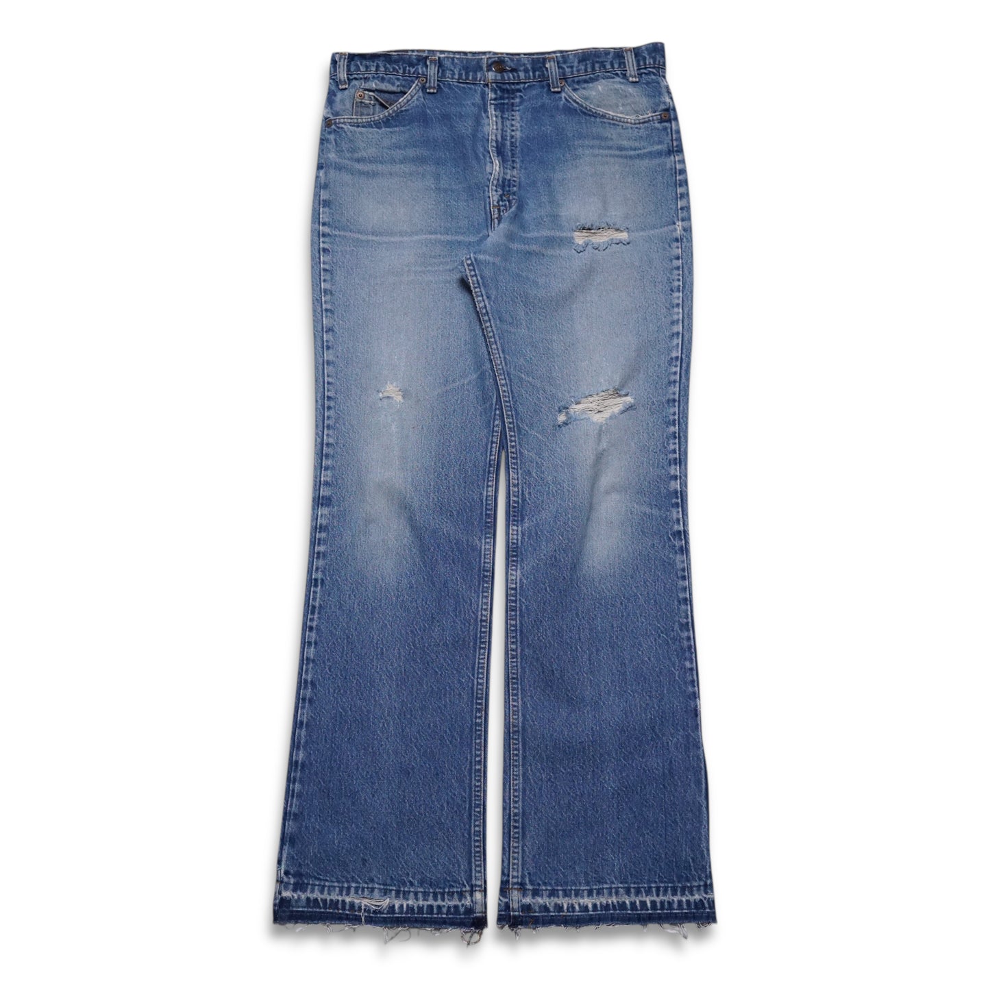 1980s Levi 517 Orange Tab "Distressed" Size: 36W/34L