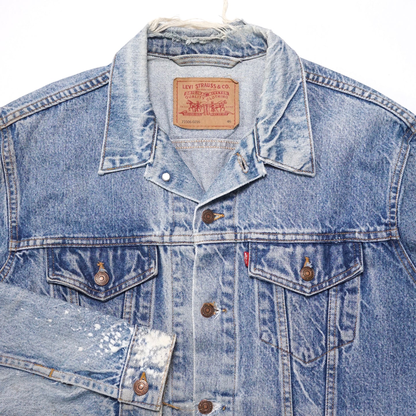 1990s Levi Type 3 Denim Jacket Size: XL