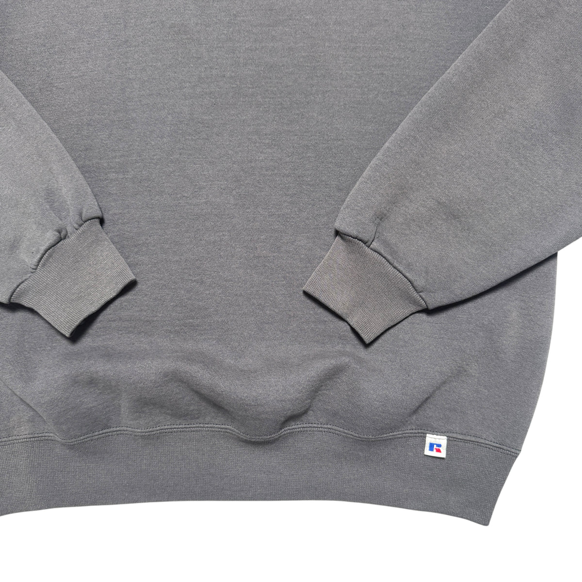 1990s Russell Athletic Sweatshirt "Cement" Size: L/XL