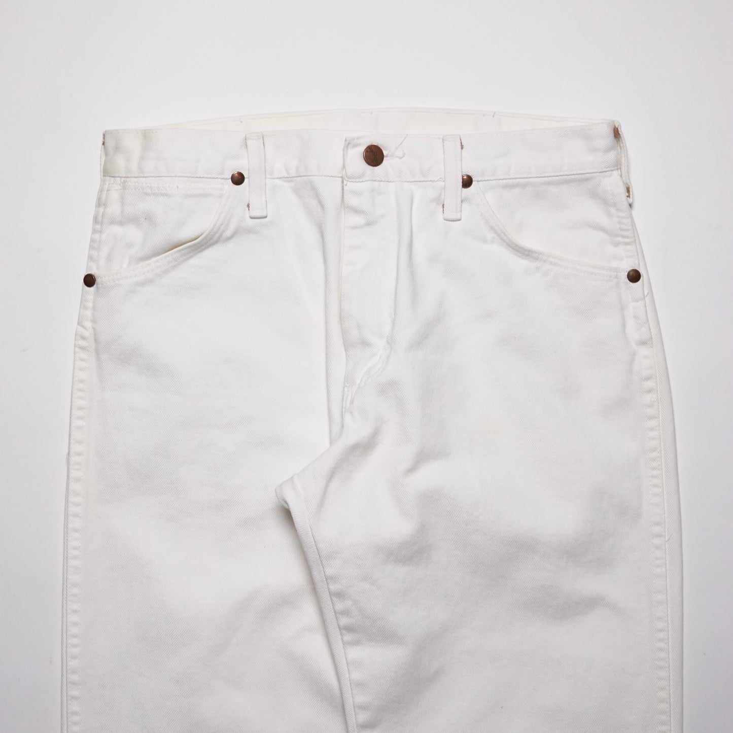1990s Wrangler 13MWZ "Cream" Size: 30W/29L