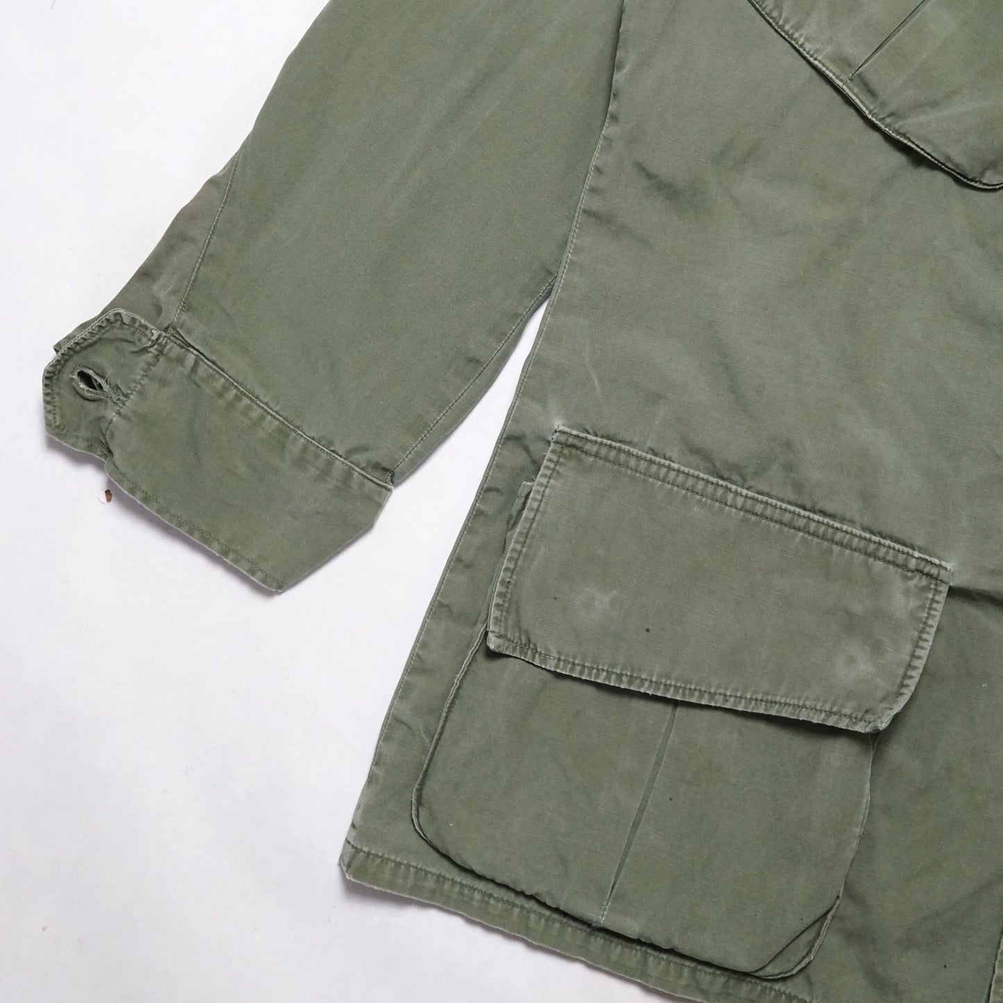 1960s Military Poplin Jungle Jacket Size: M/L