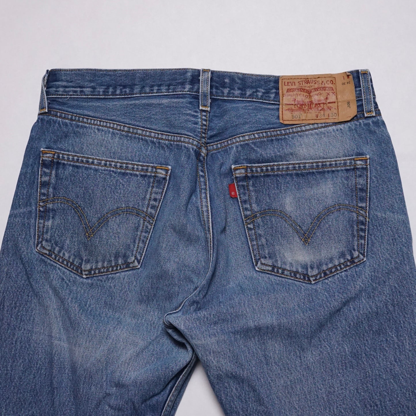 2000s Levi 501 "Stone" Size: 33W/28L