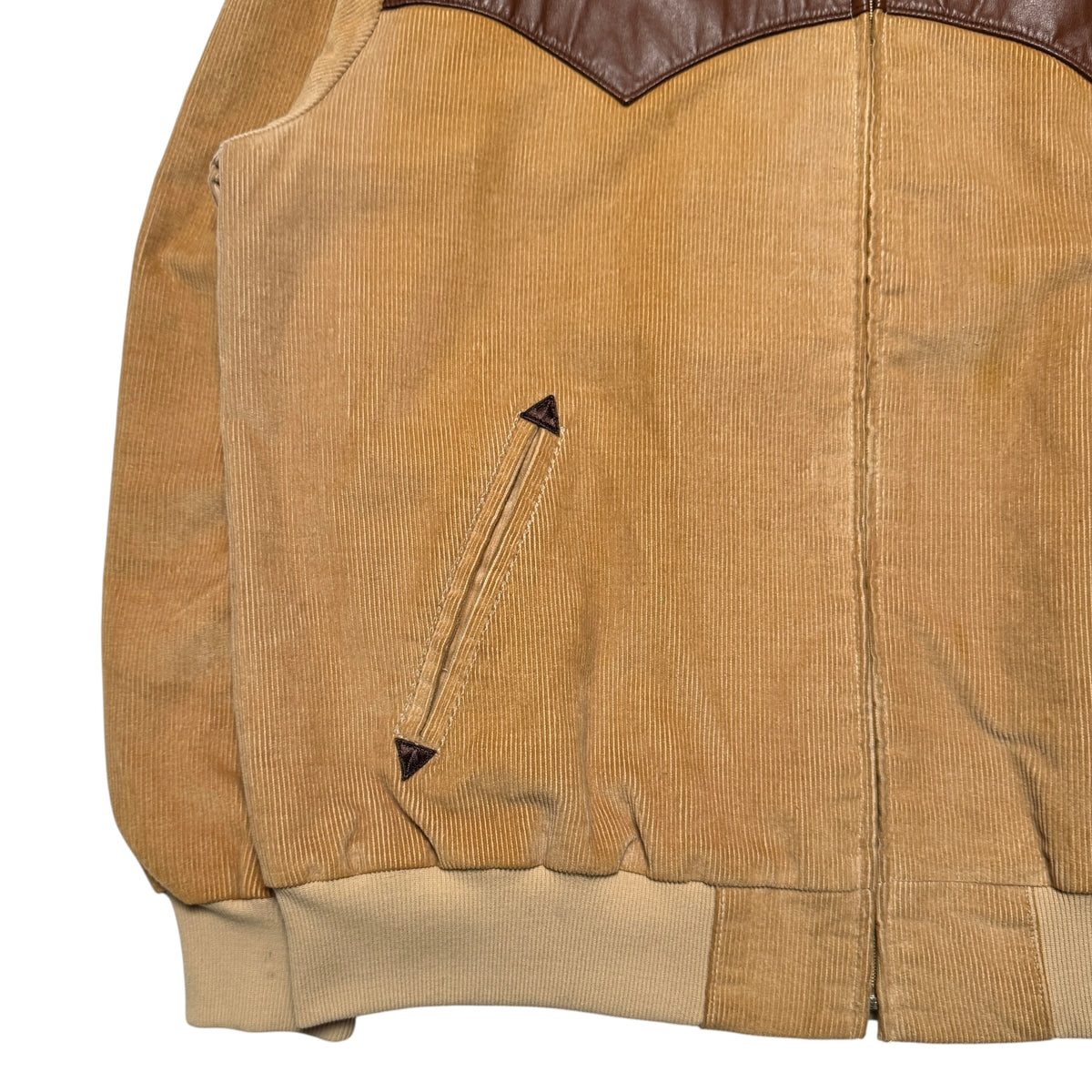 1980s H Bar C Corduroy Jacket Size: XL