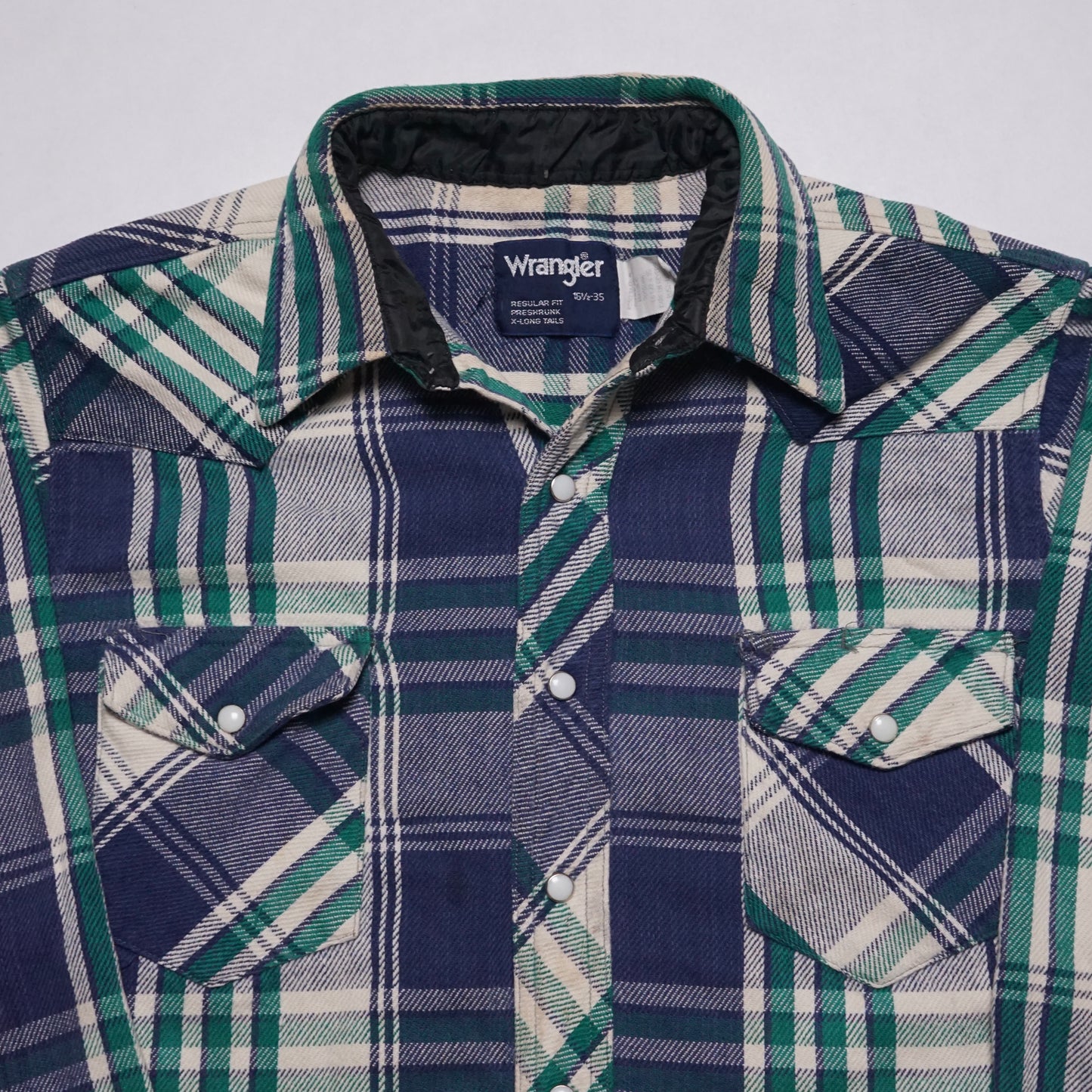 1990s Wrangler Cotton Flannel Size: L