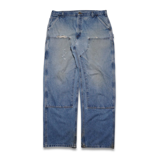 2000s Carhartt Double Knee "Denim" Size: 40W/34L