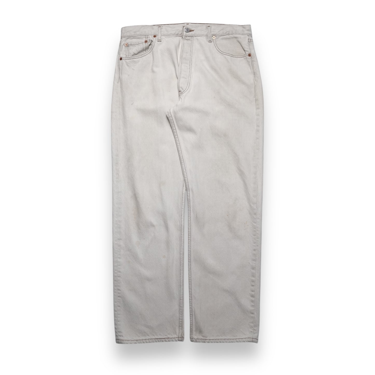 1990s Levi 501 "Cream" Size: 35W/30L